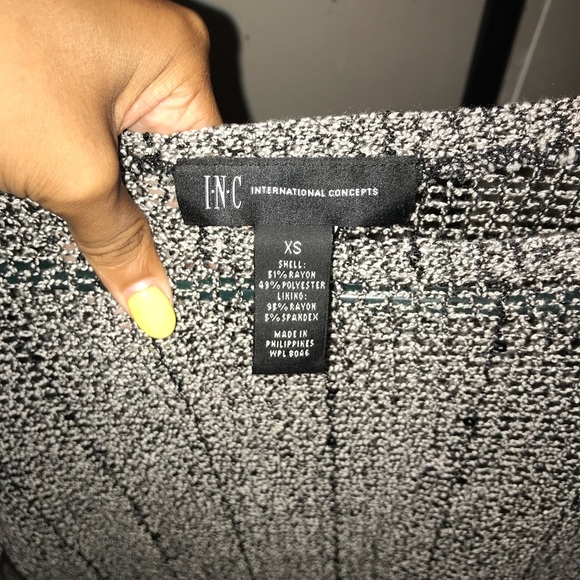 INC cardigan and shirt - Picture 5 of 6